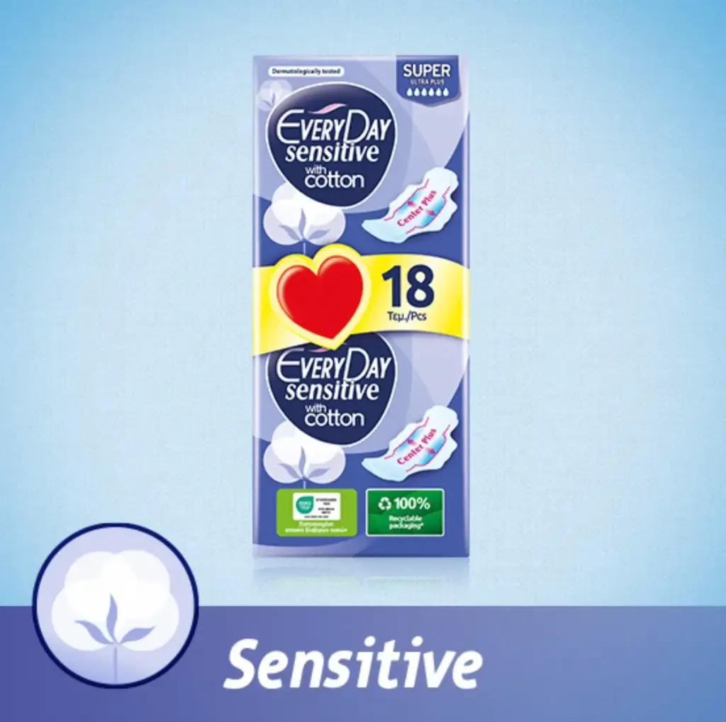 Super 18  فوط نسائي شهري